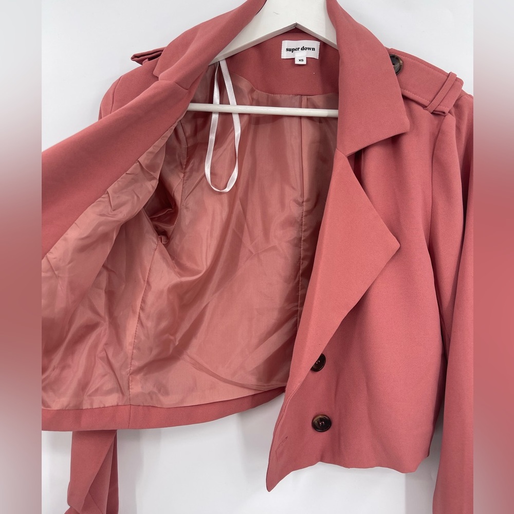 Superdown Blazer Superdown Cropped Jacket Blazer … - image 8